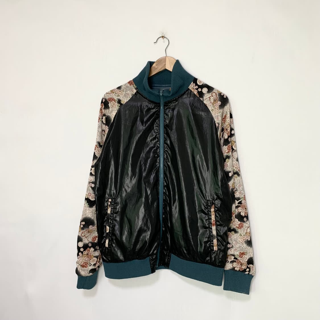 빈티지 리버시블 오리엔탈 스카쟌 아디다스 벚꽃 트랙탑st 상품이미지2