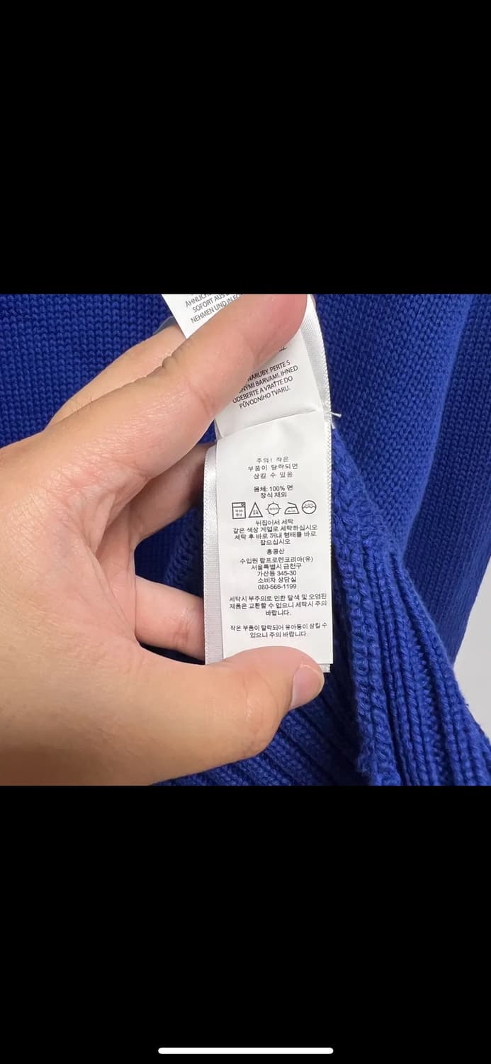 [정품/L] 폴로 랄프로렌 블루 레드포니 니트 상품이미지7
