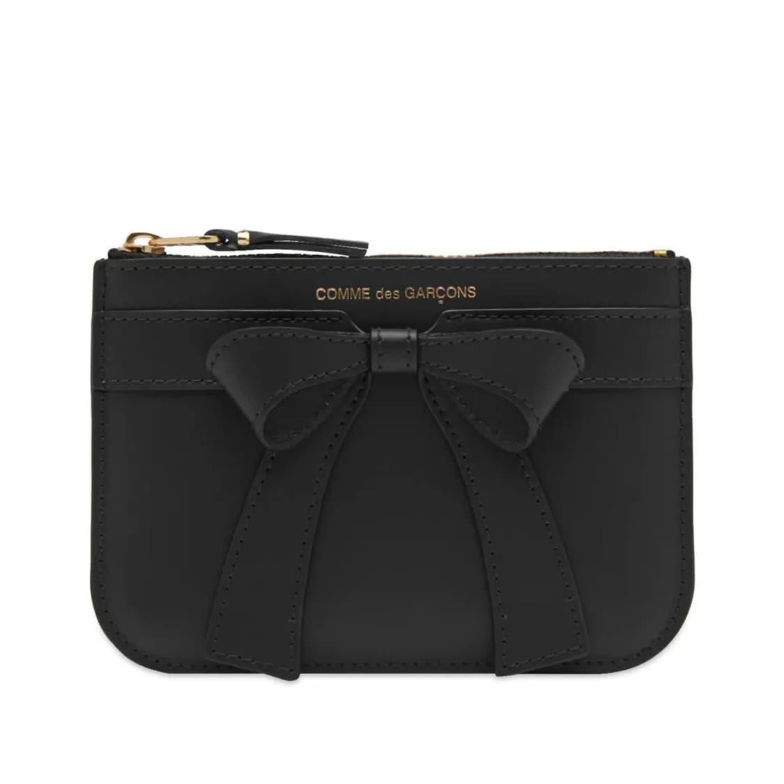꼼데가르송 SA8100BB 빅보우 블랙 월렛 상품이미지1