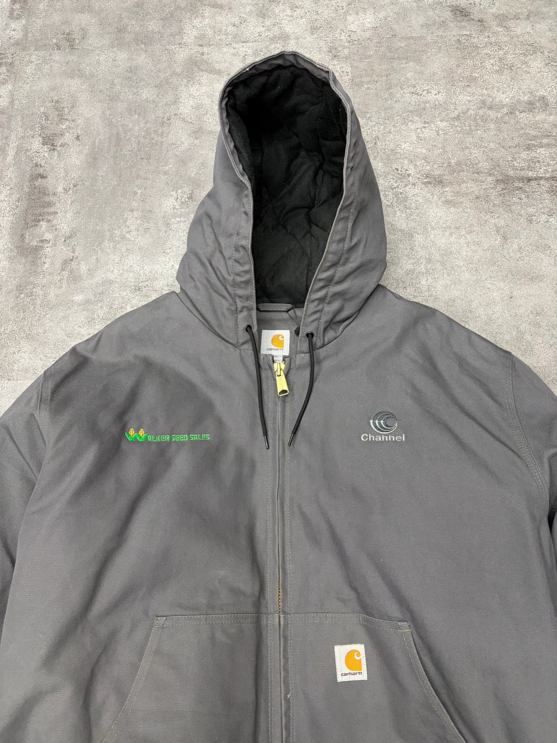 칼하트 덕액티브 자켓 GVL 상품이미지4