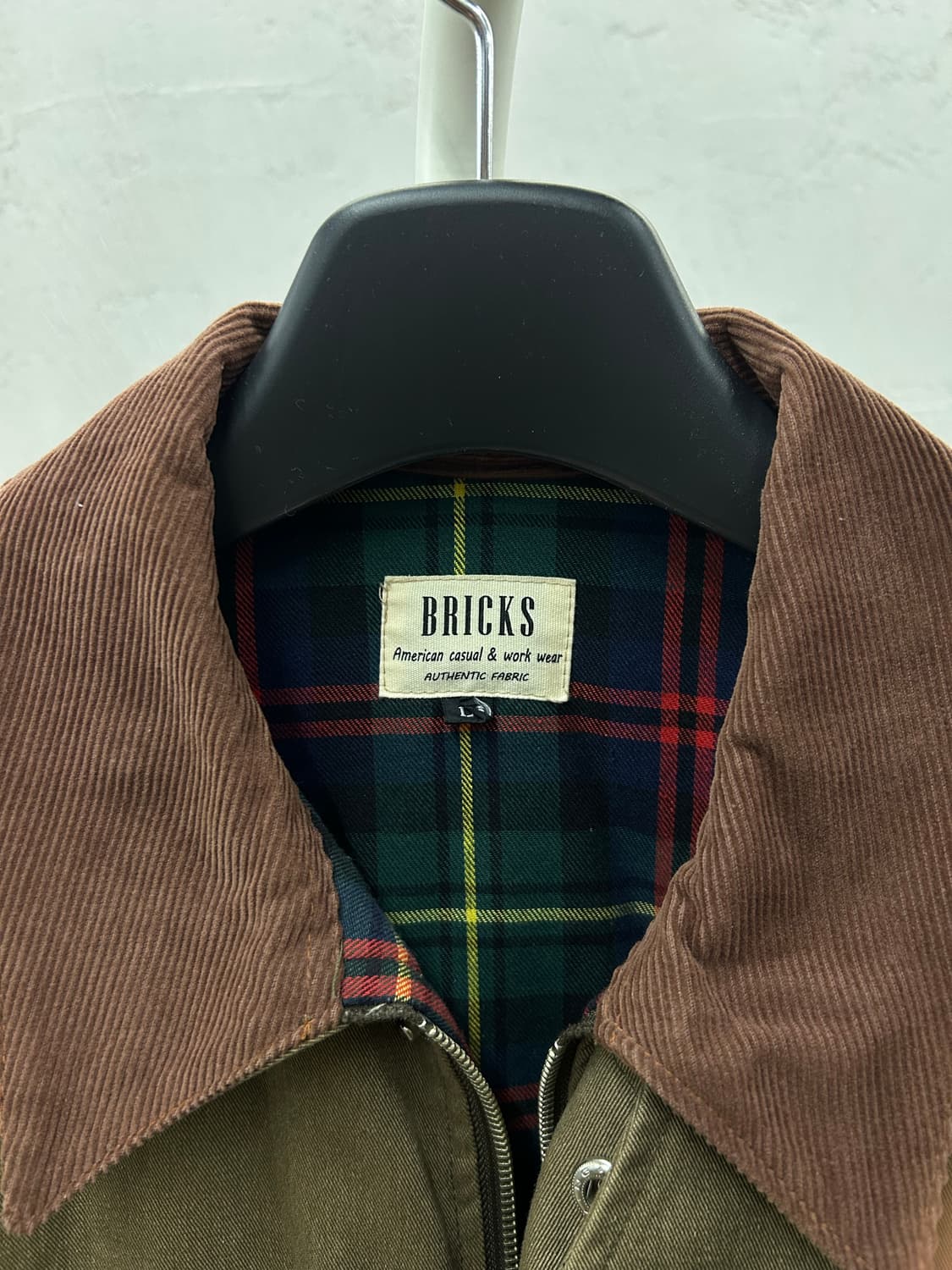 브릭스 헌팅 자켓 카키 코듀로이 상품이미지4