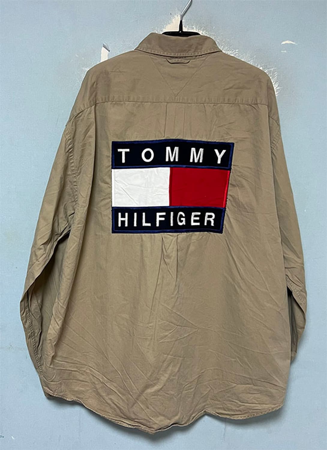 타미힐피거 90's 남자 오버셔츠 월계수 춘추 105-110 상품이미지2