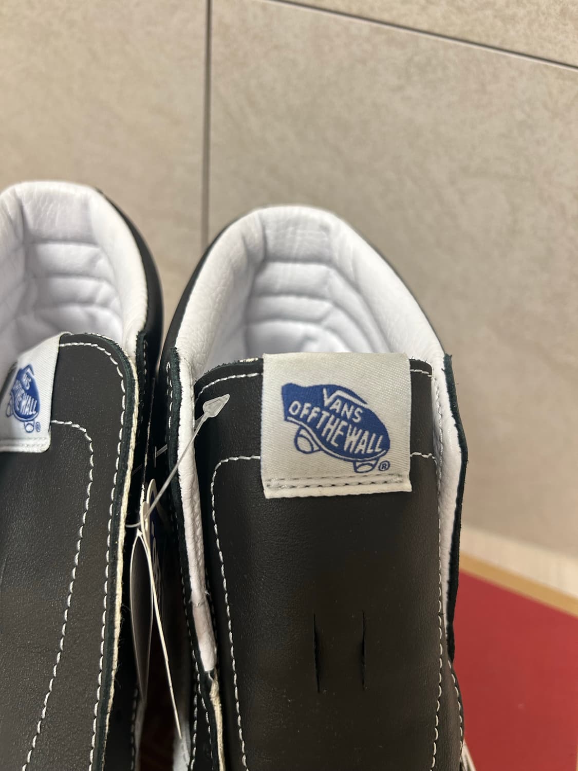 (265) 반스 애너하임 스케이트하이 레더 상품이미지5