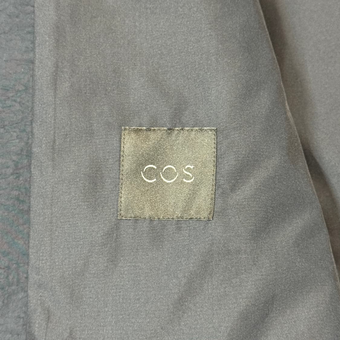 M) COS 코스 네이비 나일론 집업 자켓 상품이미지6