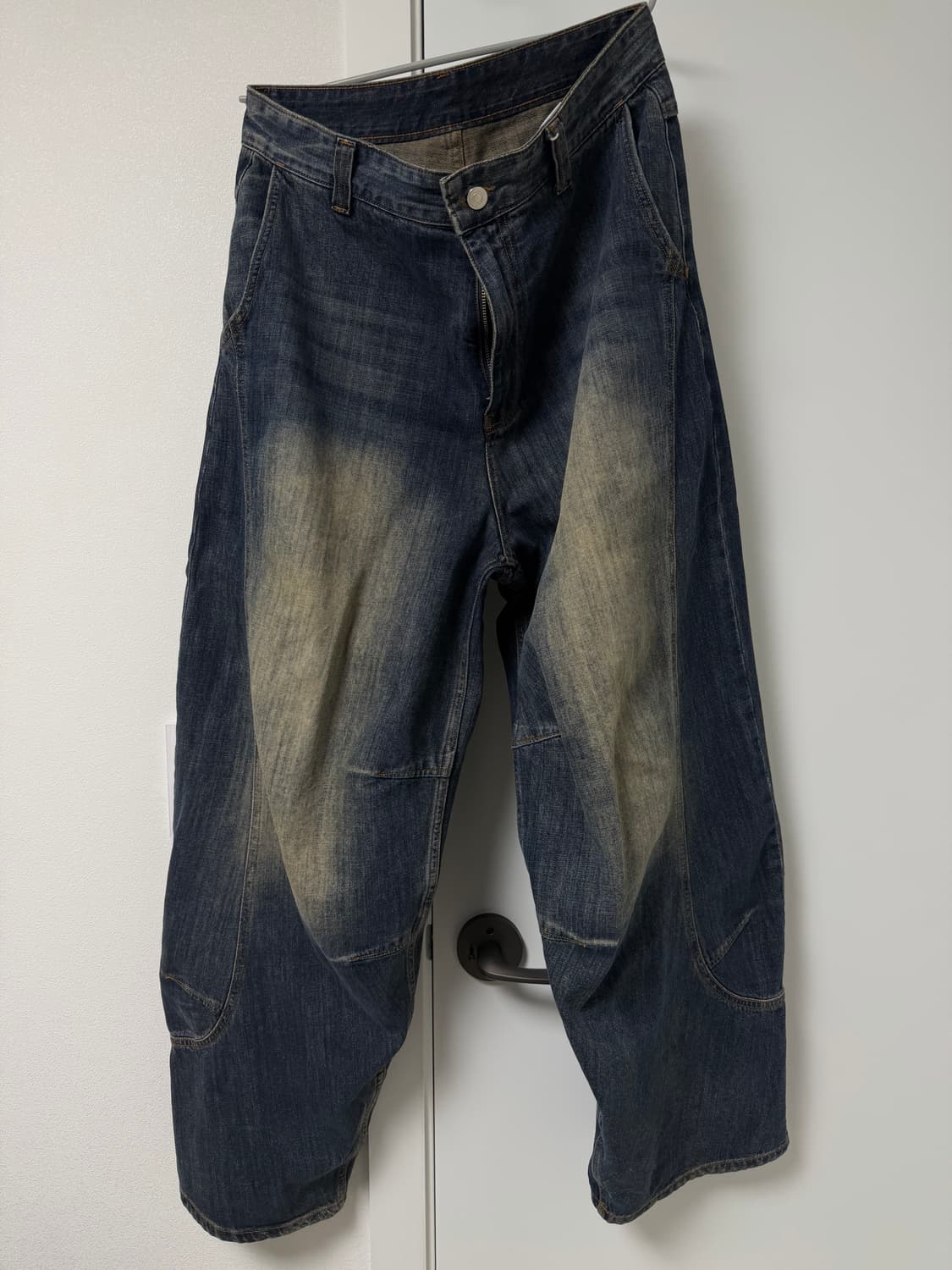 노운 와이드 데님 팬츠 1사이즈 상품이미지1
