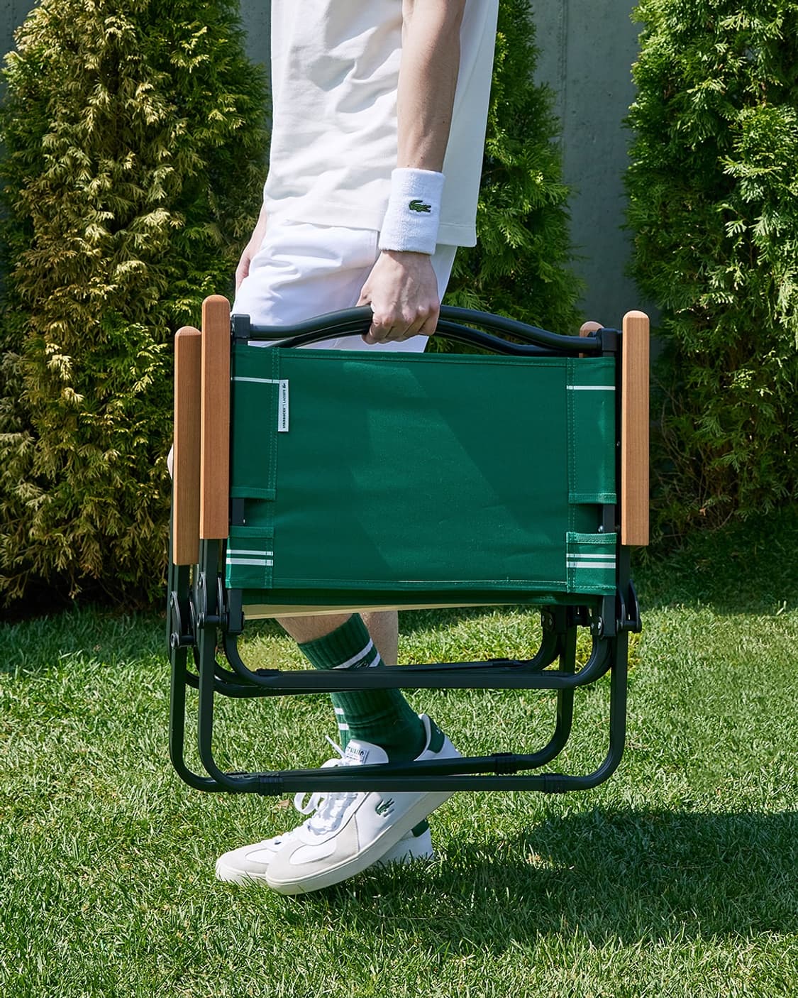 스타벅스 라코스테 캠핑의자+사이드포켓, 헌터 우산 상품이미지4