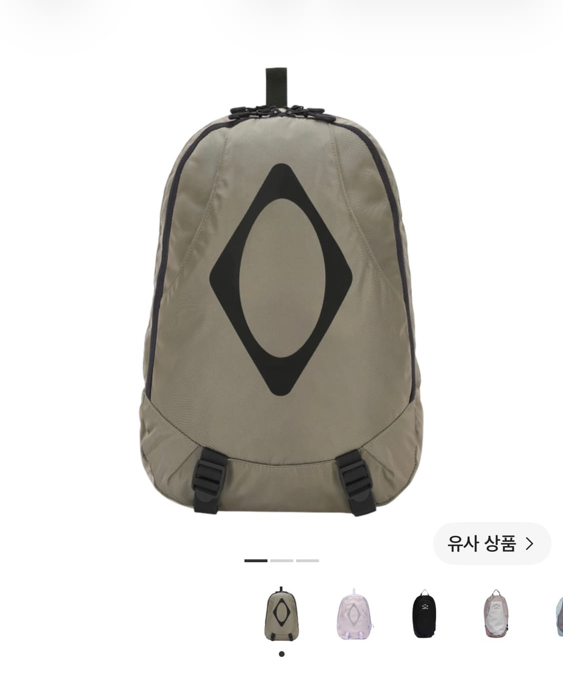 MISCHIEF BACKPACK 미스치프 롬버스 마운틴 백팩 카키 상품이미지1