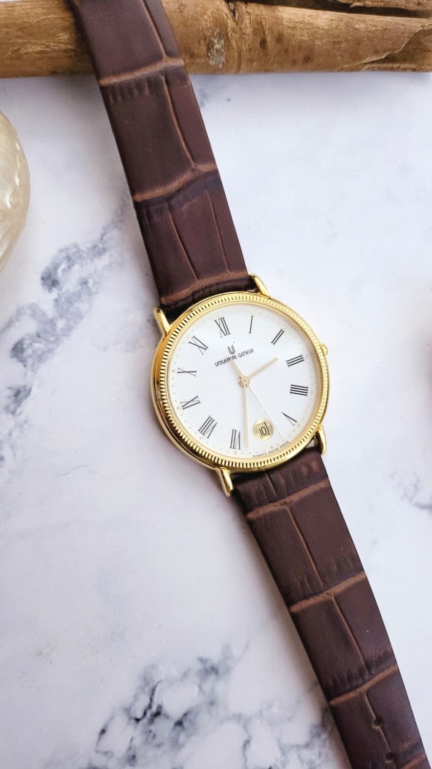 [특가상품]정품 유니버셜 제네브 코인 엣지 남여공용 쿼츠시계 상품이미지7