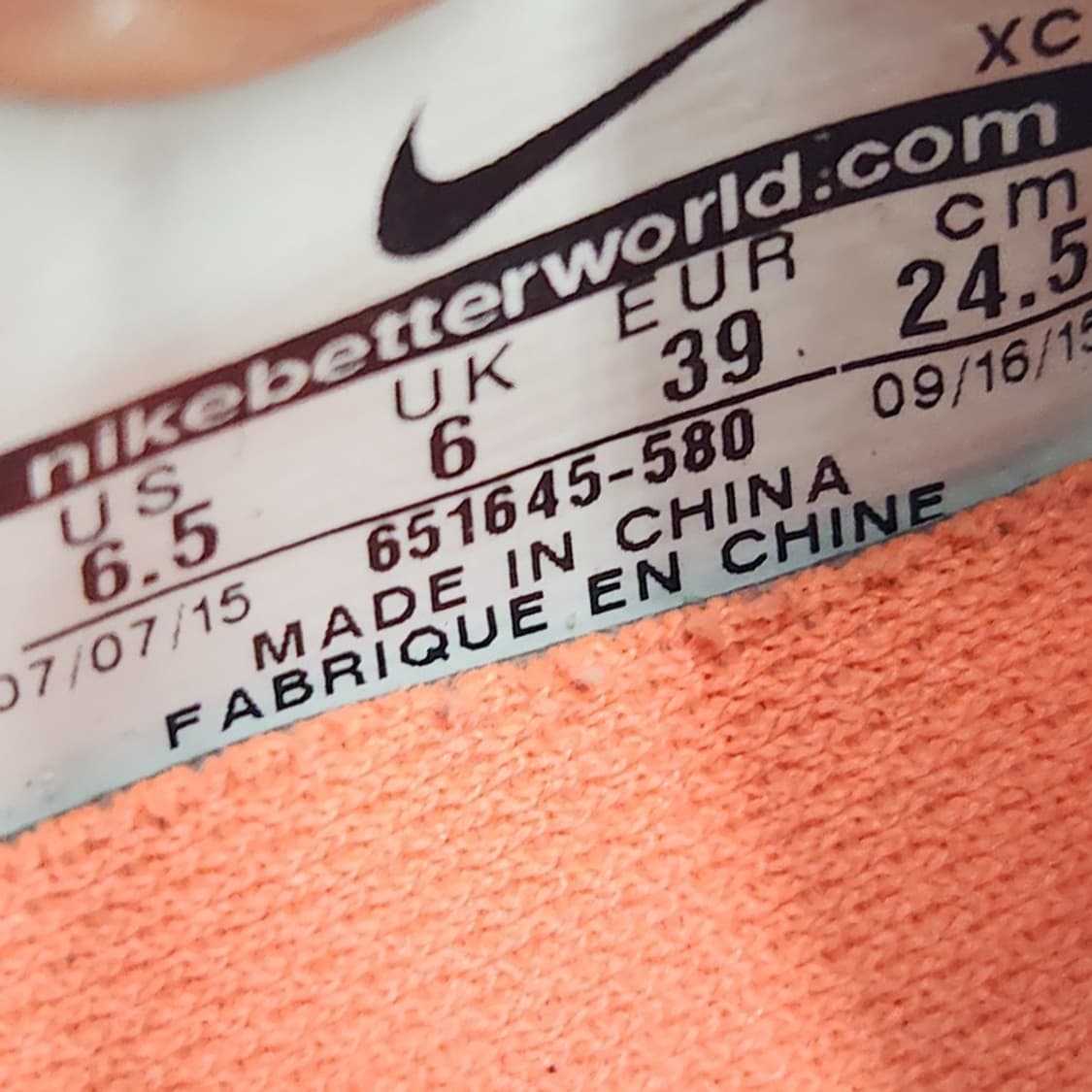 H 나이키 머큐리얼 빅토리 축구화 245 상품이미지6