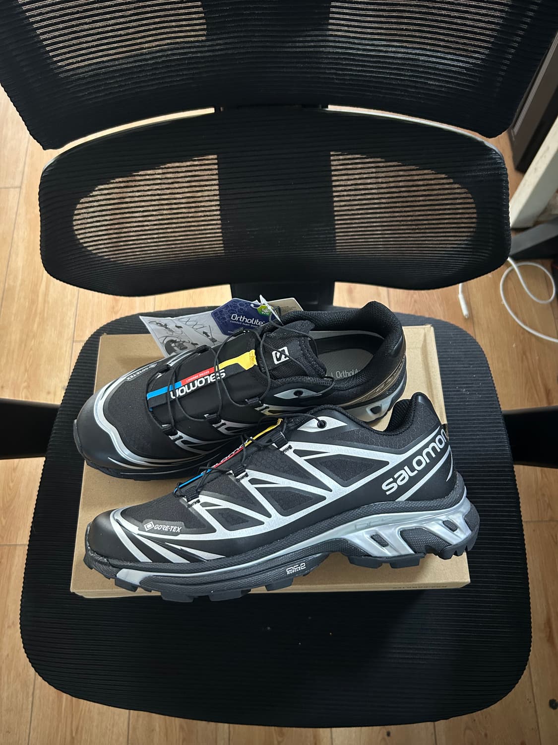 살로몬 XT-6 고어텍스 블랙 실버 상품이미지1