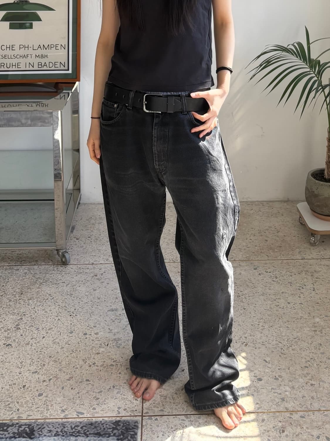 00‘s 리바이스 505 블랙 상품이미지1