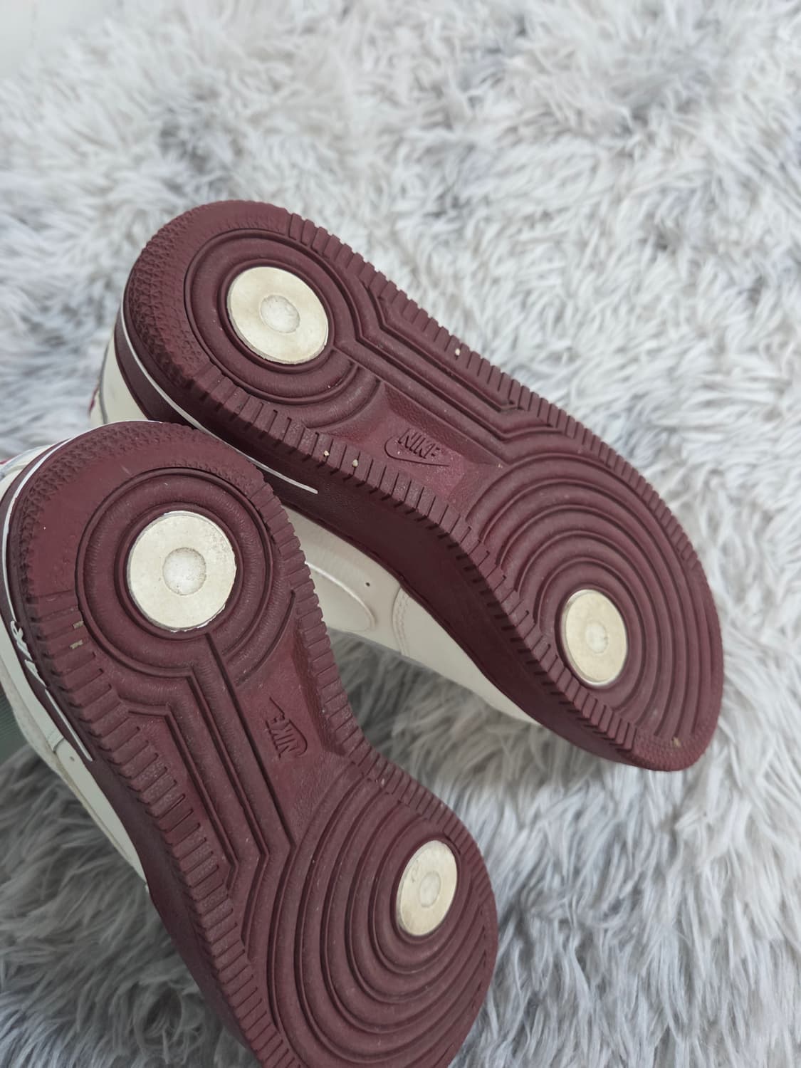 나이키 에어포스1 40주년 세일/레드 여성용 상품이미지8