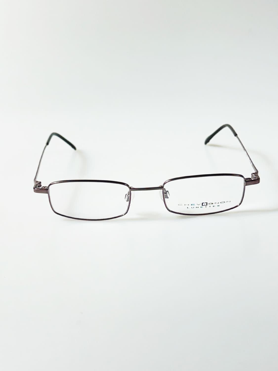 CHEVIGNON LUNETTES 슬림 메탈 스퀘어 빈티지 안경 상품이미지2