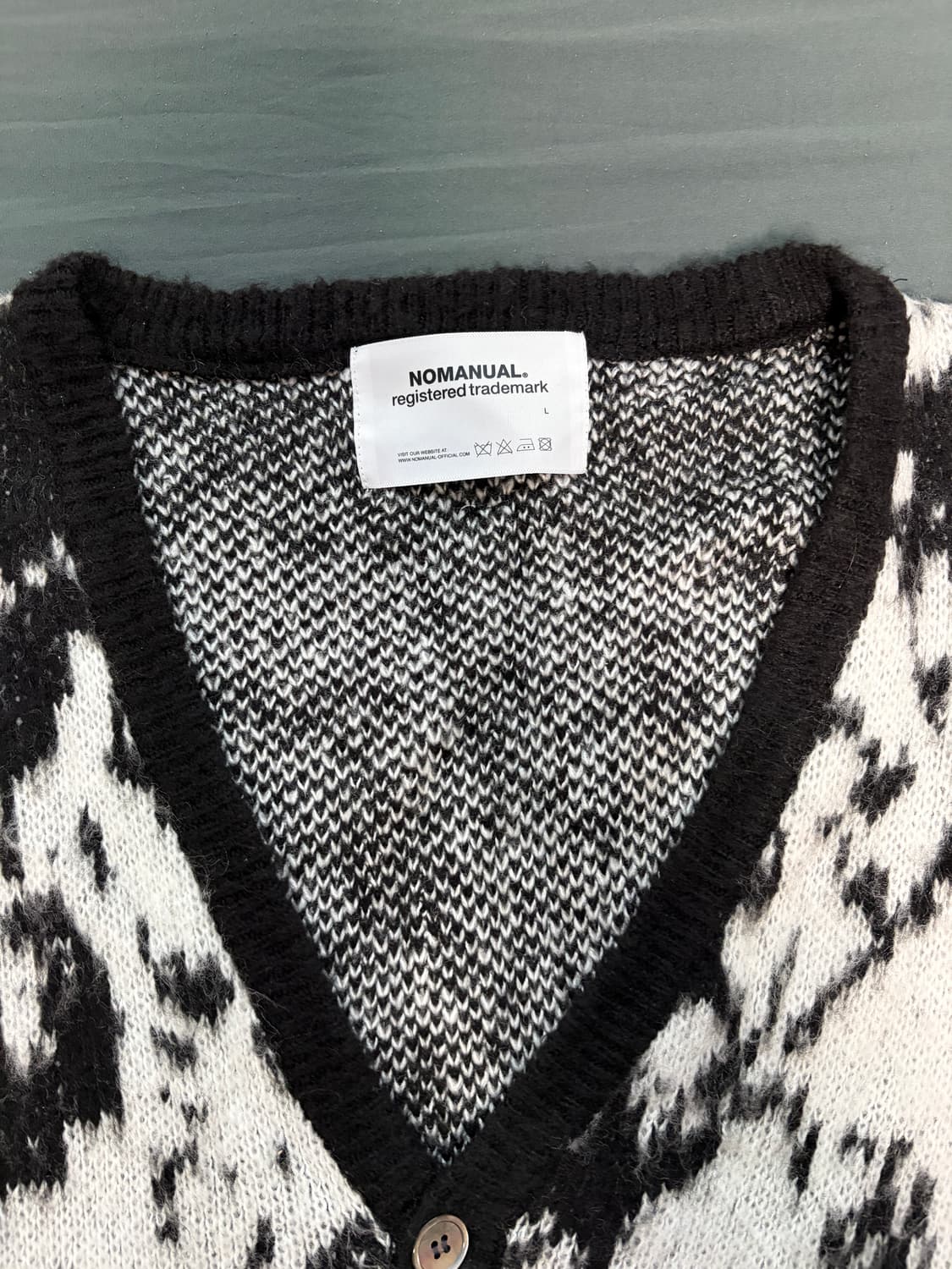 PPS HAIRY CARDIGAN - BLACK 상품이미지2