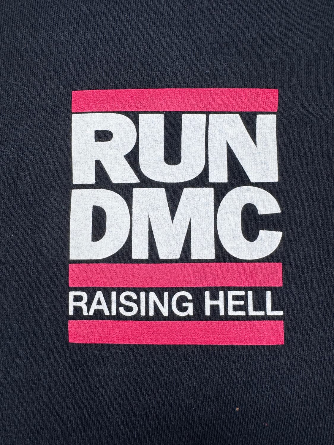 빈티지 랩티 RAP TEES RUN DMC x DJ ROSSONE L 상품이미지2