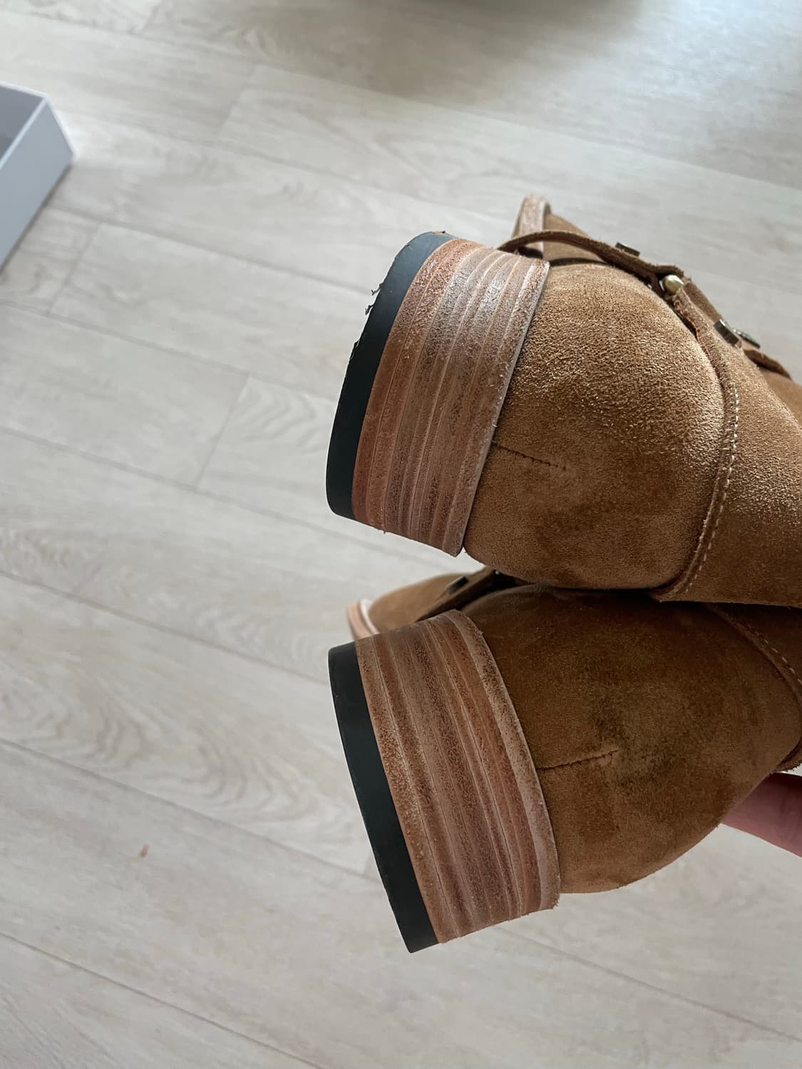 르아브x미스테이크프로젝트 스웨이드 부츠 280 상품이미지3