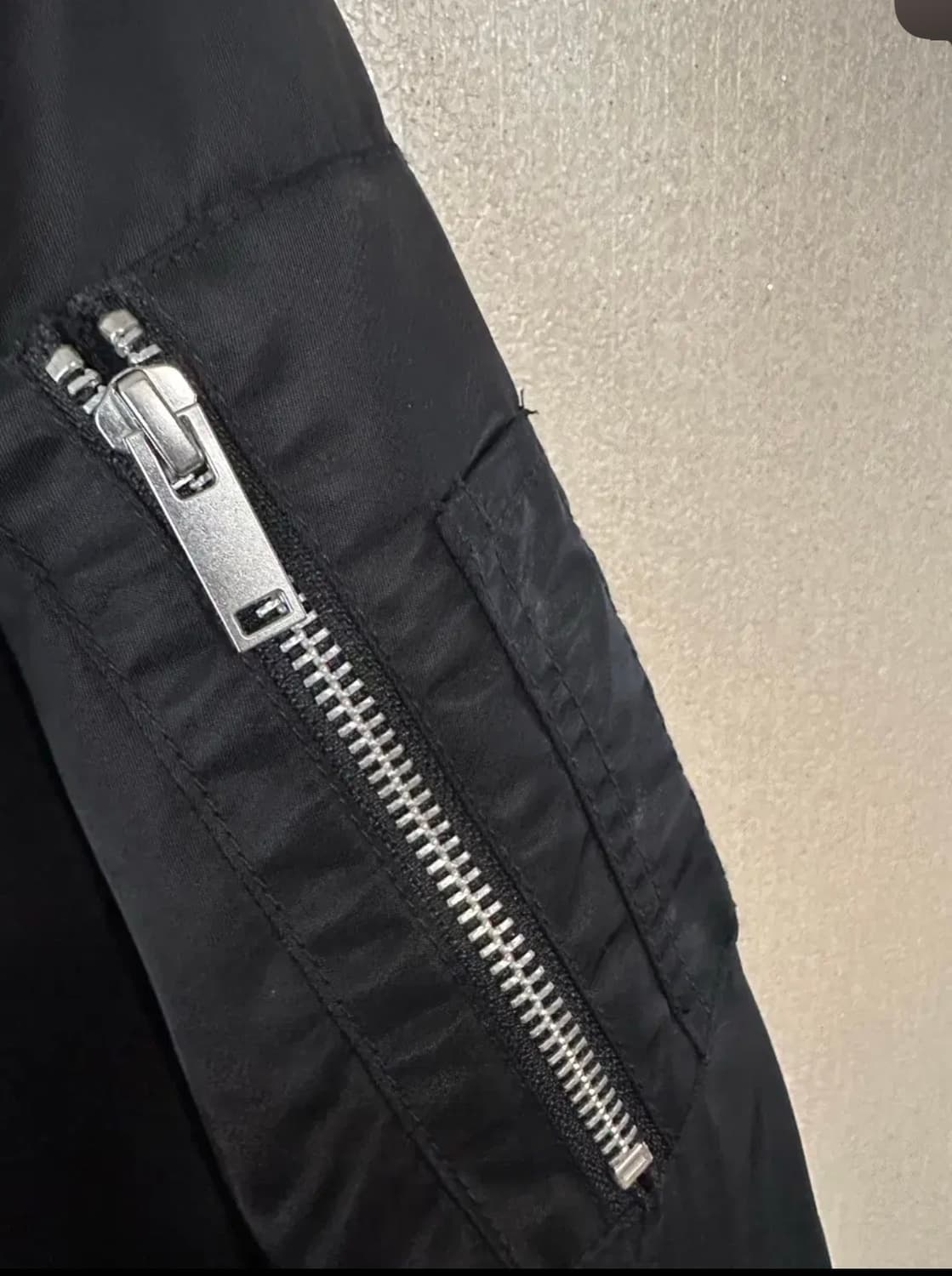 M) 무신사 스탠다드 MA-1 보머 자켓 블랙 상품이미지5