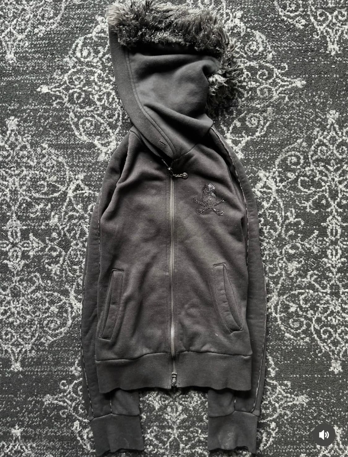 Roen rare black mohawk hoodie 상품이미지1