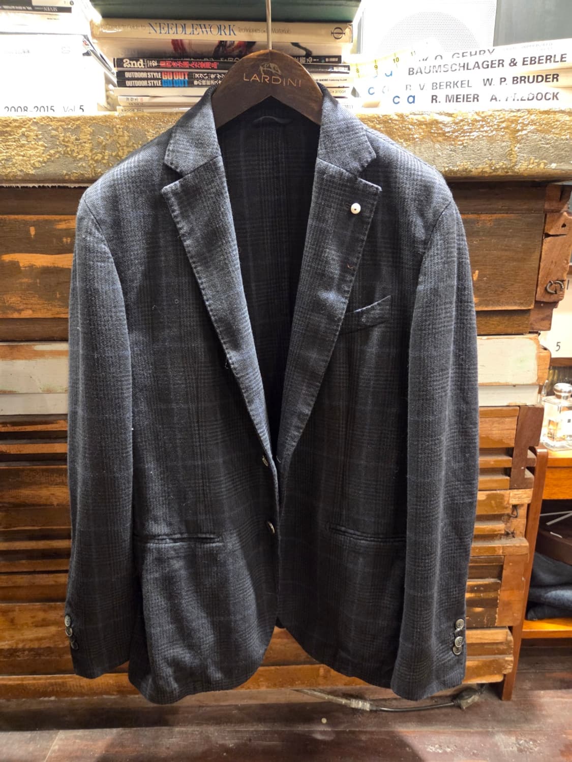 이탈리아 브랜드 루비암 트위드자켓 상품이미지1