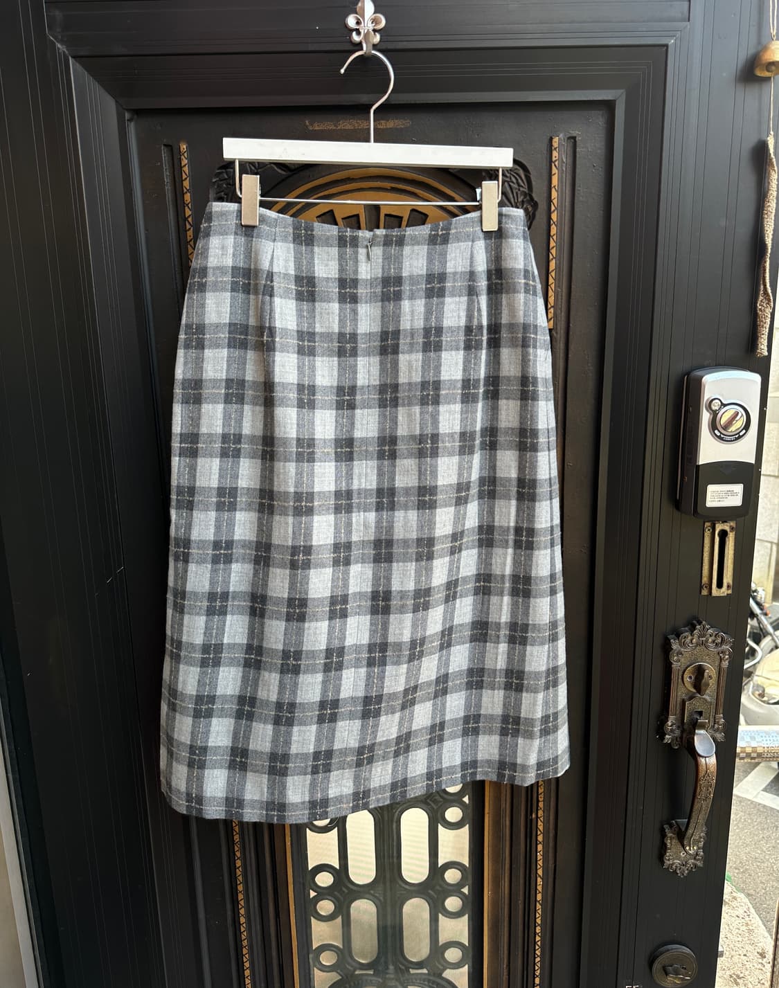 newyorker check skirt 상품이미지3
