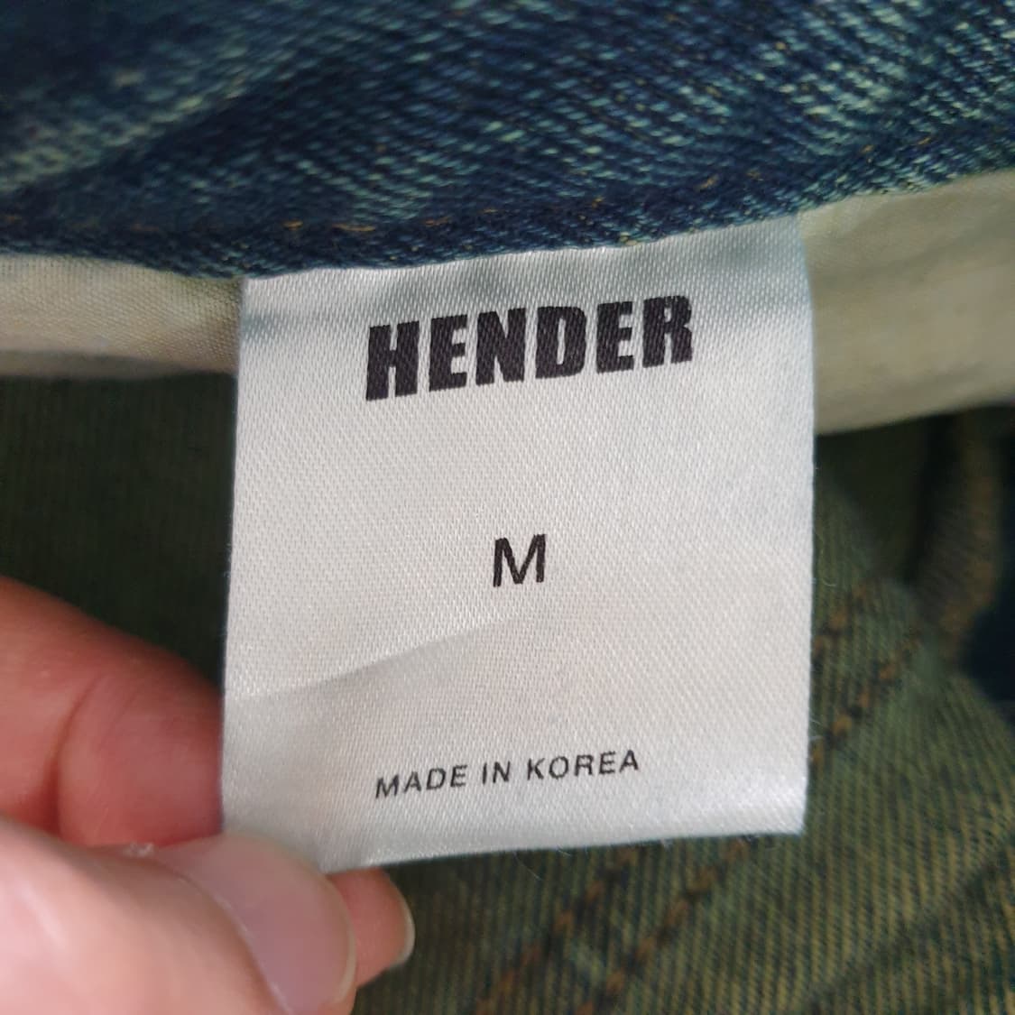 HENDER 데님 팬츠 상품이미지3