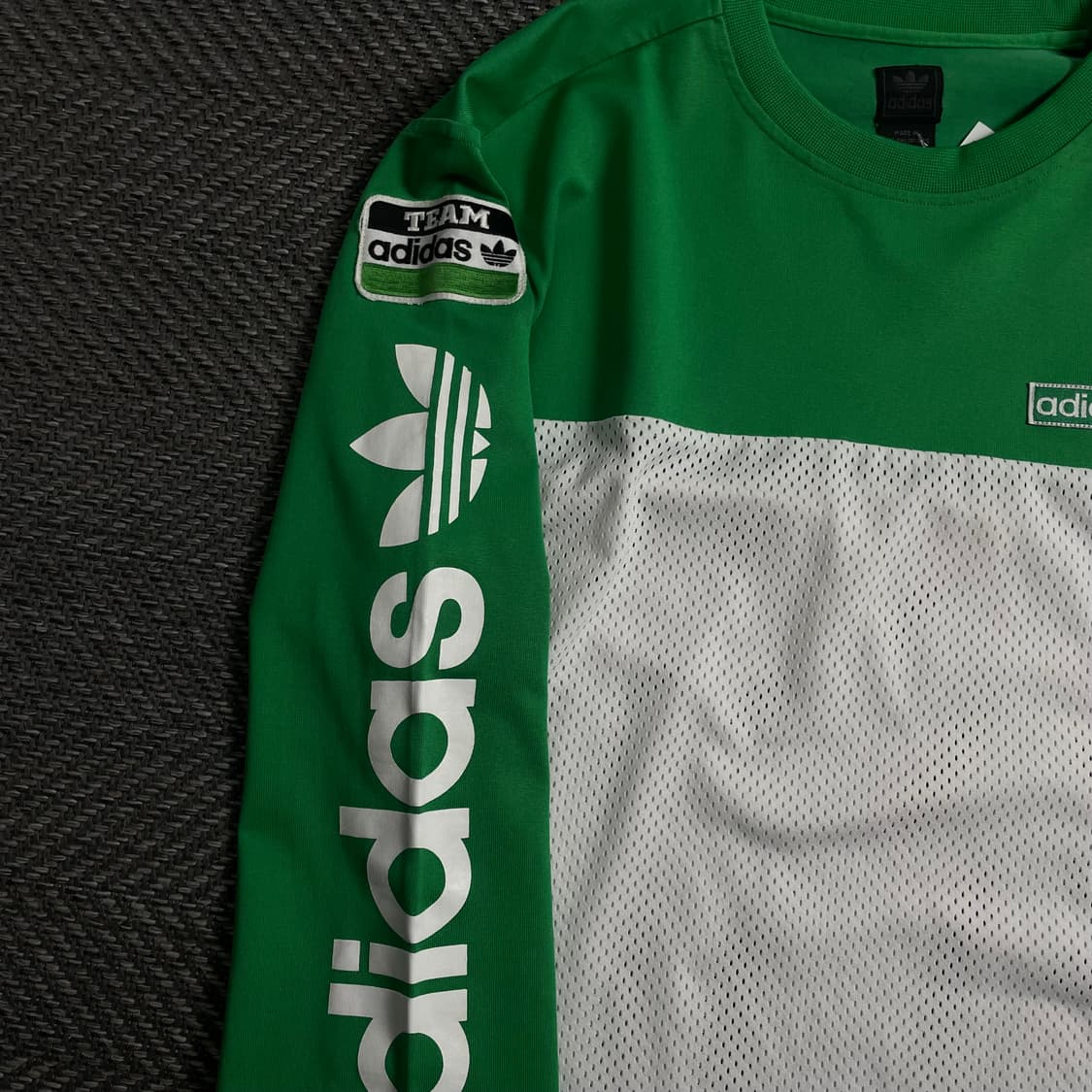 아디다스 올드스쿨 스펠로고 메쉬 트레이닝 탑o 4232 상품이미지5