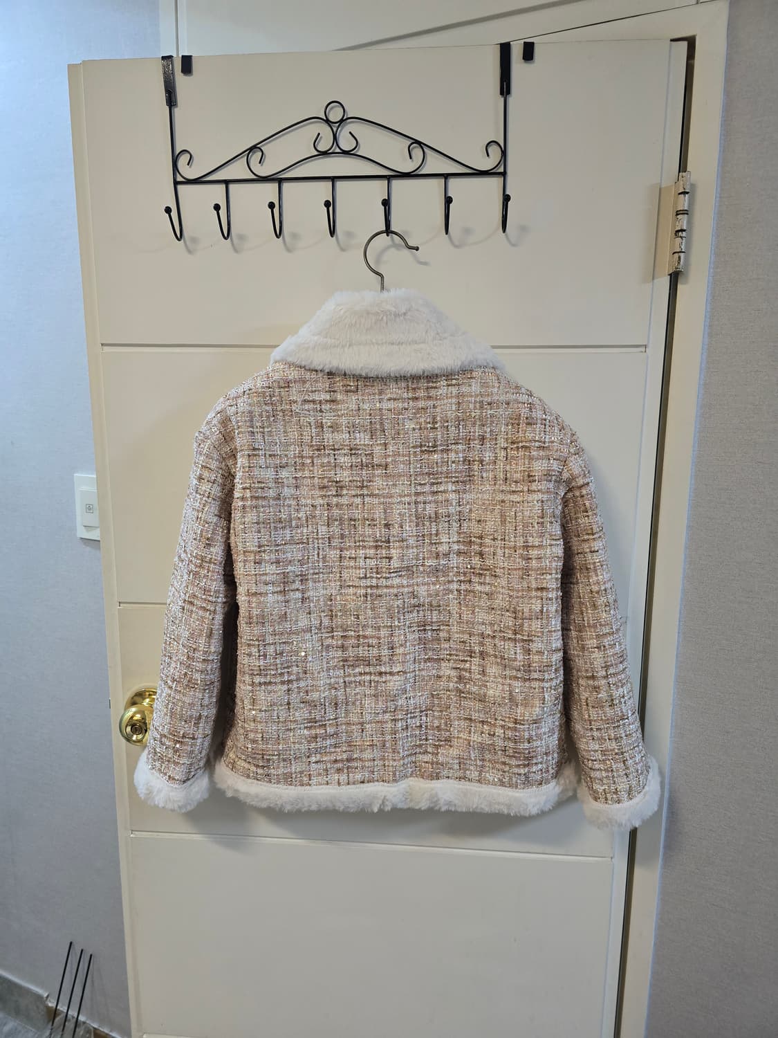 트위드 퍼 자켓 Free 상품이미지2