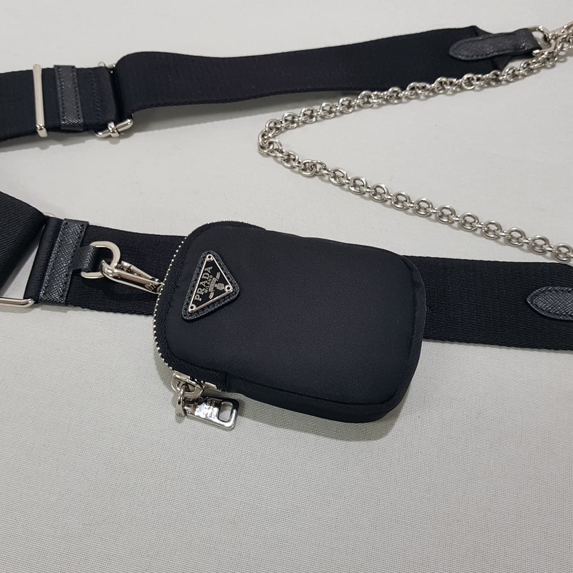프라다 리나일론 테수토 체인 호보백 1bh204 상품이미지5