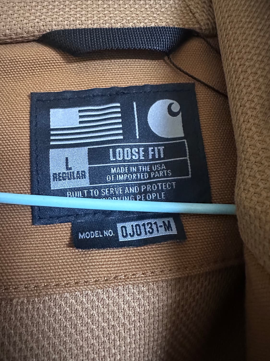 칼하트 후드 워크자켓 Oj0131 상품이미지3