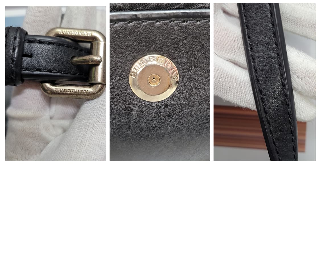 버버리 레더 가죽 크로스백 숄더백 남여공용 가능 상품이미지8
