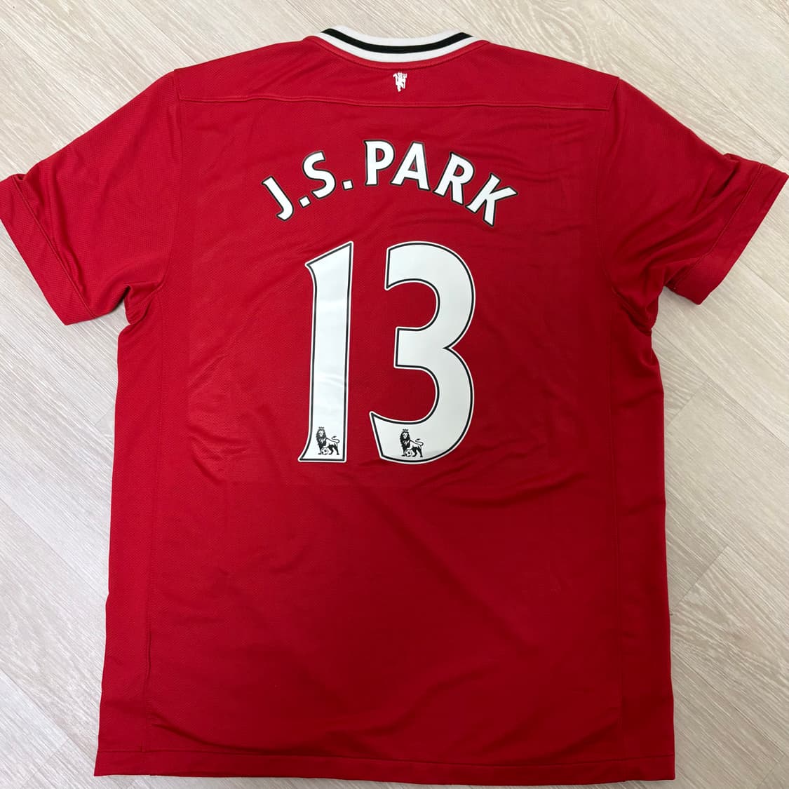 11-12 맨유 홈 박지성 상품이미지2