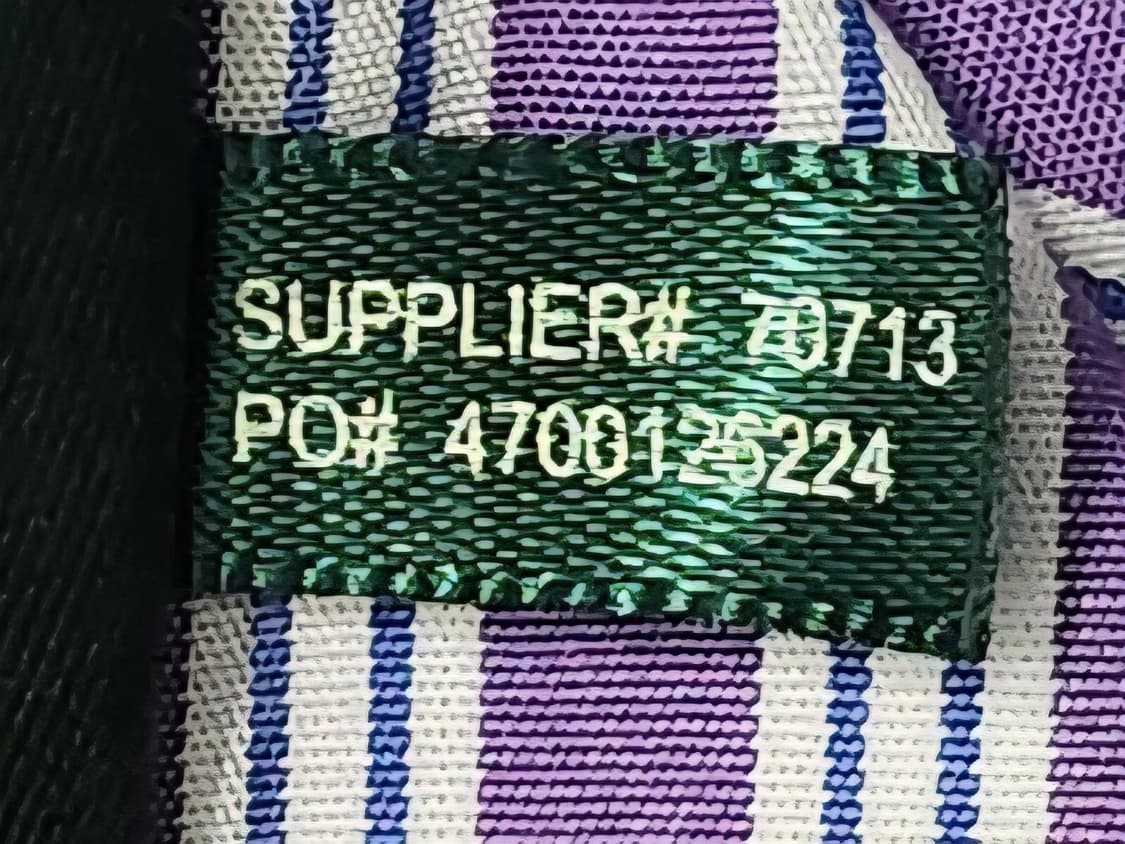 폴로 랄프로렌 퍼플 스트라이프 셔츠 16/2-1 (105-110) 상품이미지5