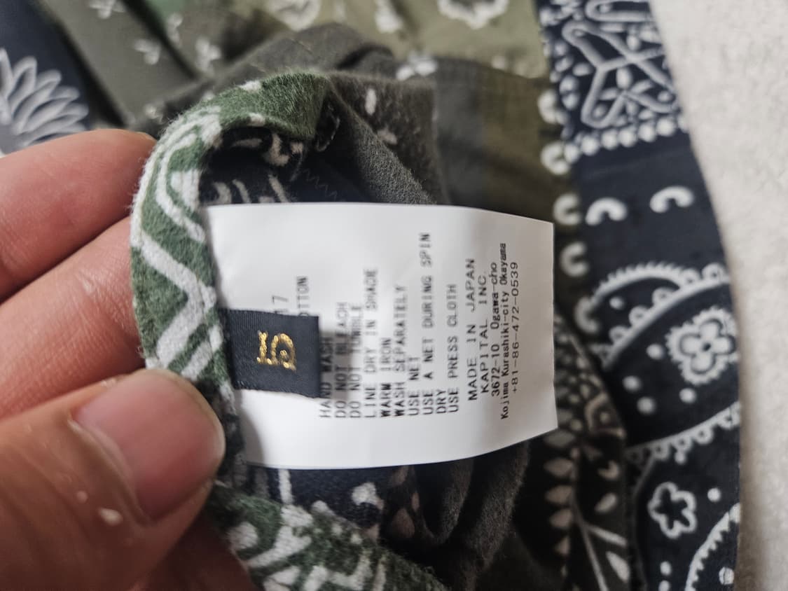 [5] 캐피탈 리버시블 반다나 자켓 상품이미지6