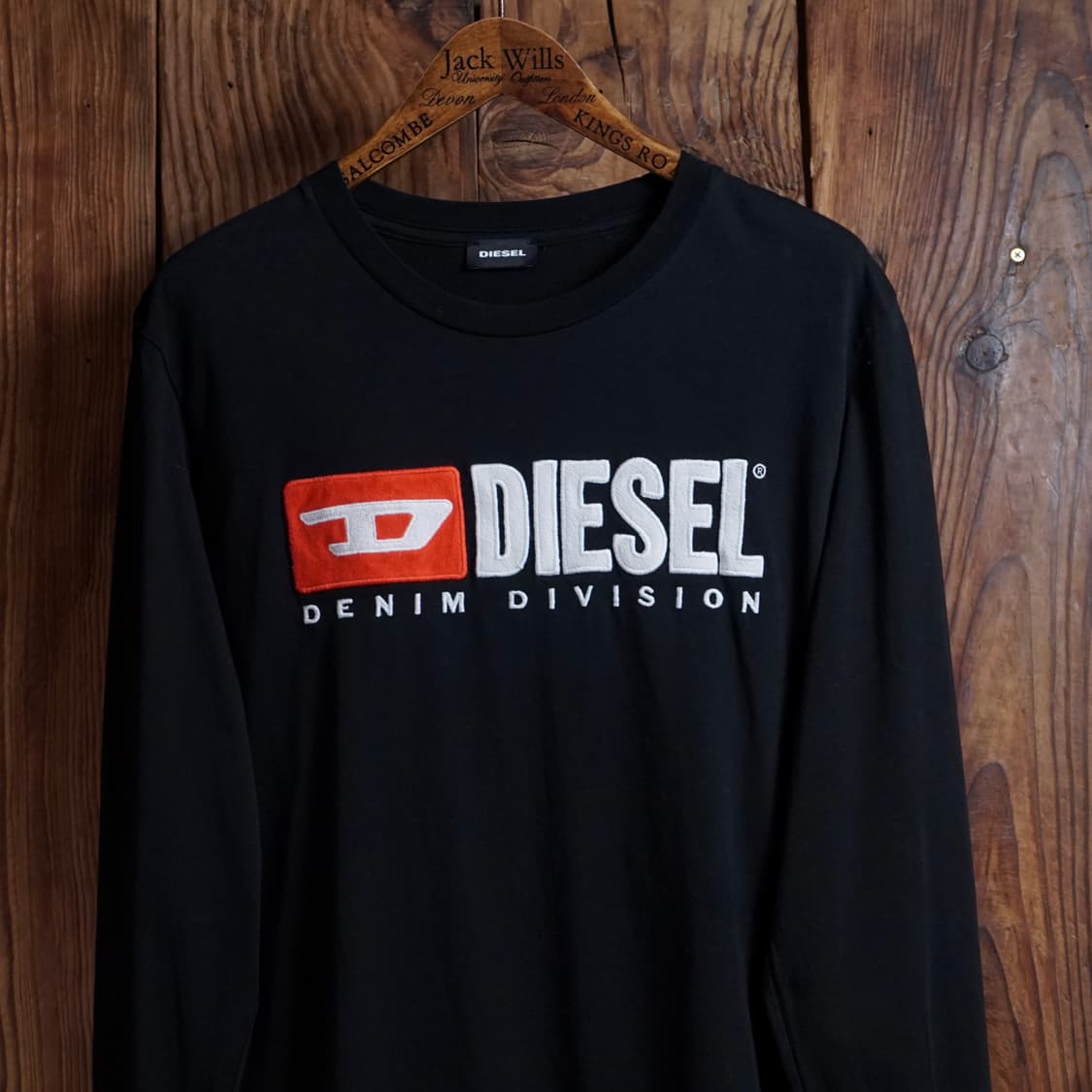 디젤 로고 슬리브 티셔츠 상품이미지2