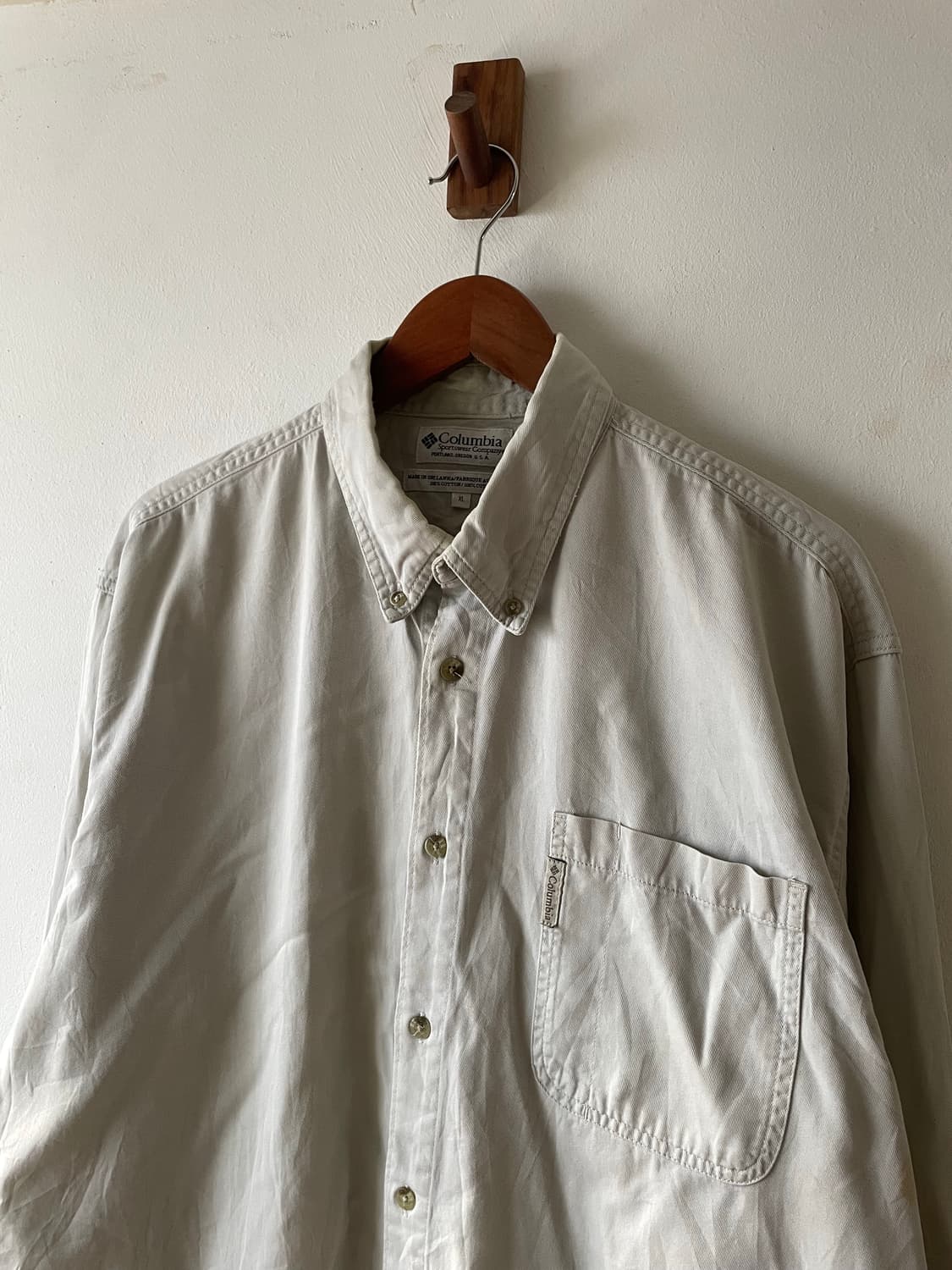 90-00's Vintage Columbia Work Shirt 상품이미지3