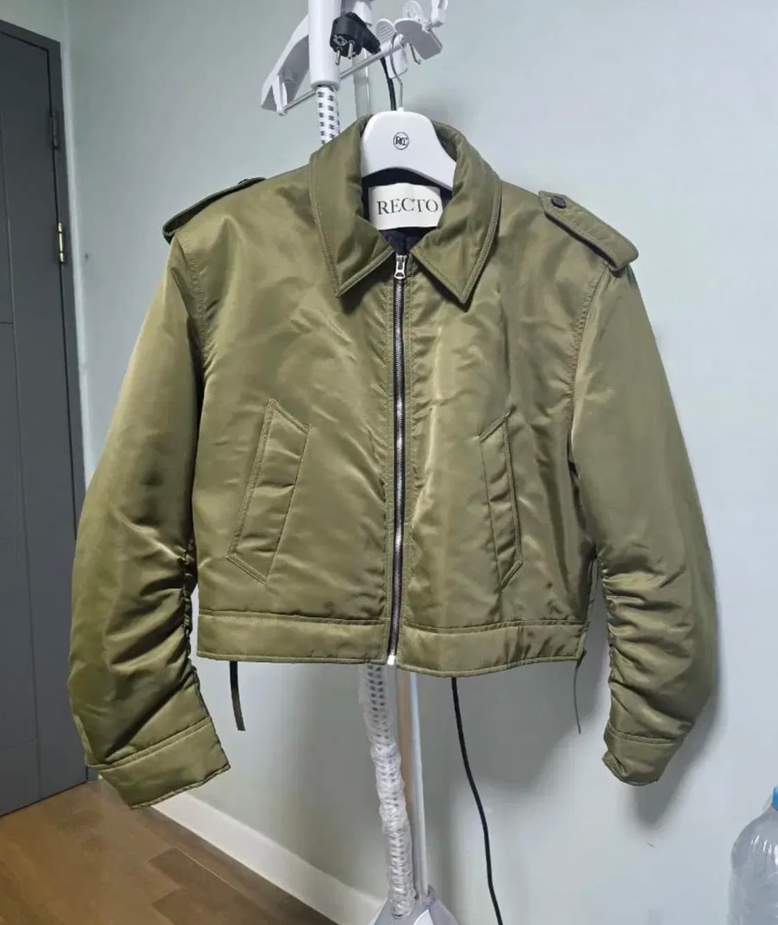 렉토 톨루즈 나일론 봄버 자켓 올리브 M 상품이미지1