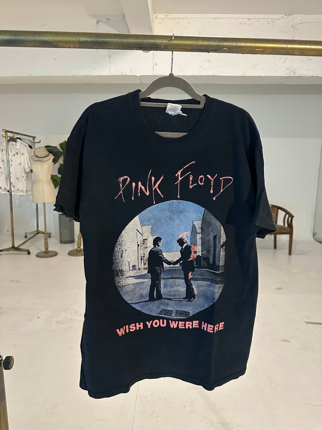 빈티지 밴드티 락티 핑크로이드 상품이미지1