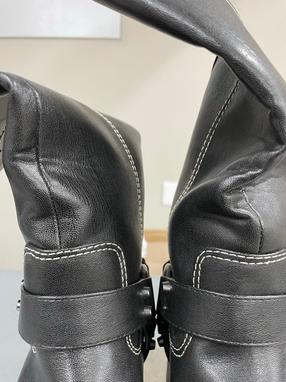 자라 블랙 엔지니어 롱부츠 235 (gr-4266) 상품이미지8