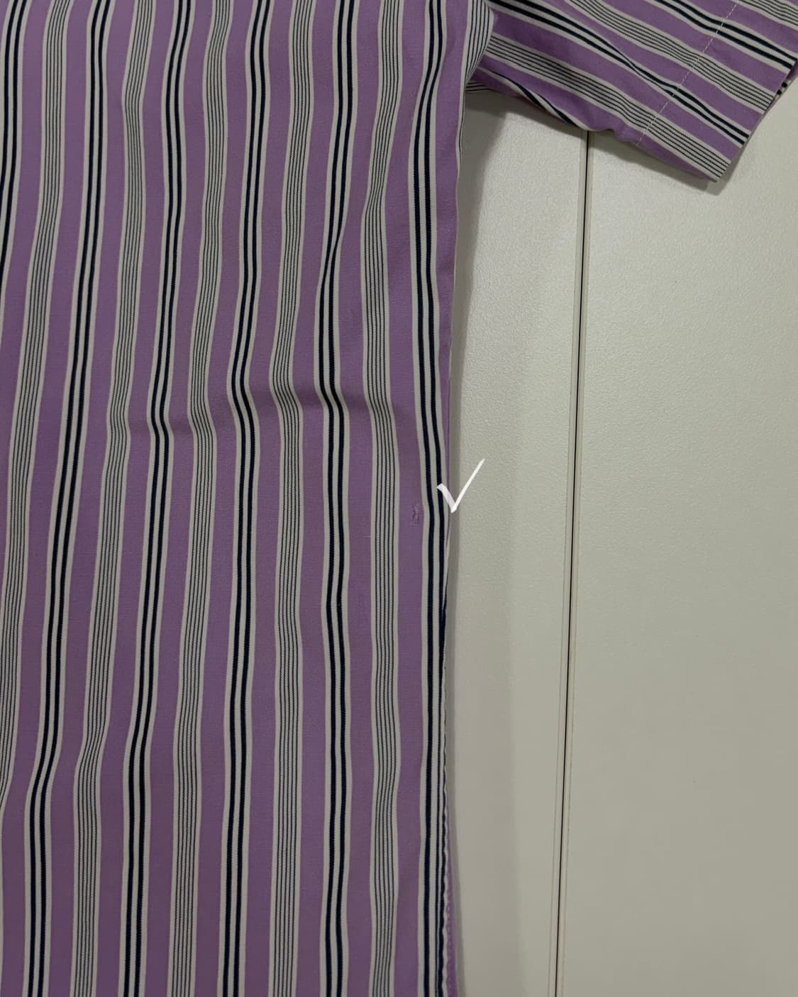 [L]폴로 랄프로렌 포플린 스트라이프 반팔 셔츠 상품이미지9