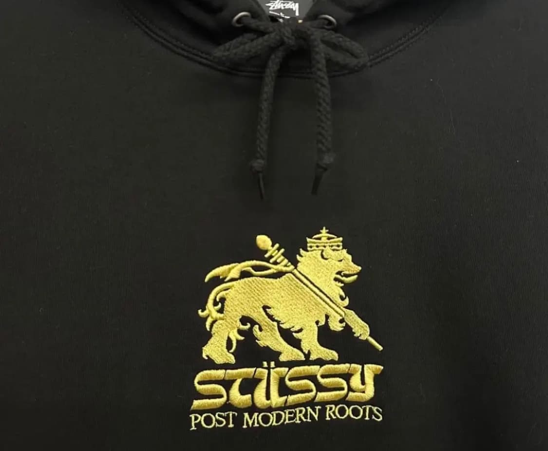 스투시 정품 라이언 자수로고 후드티 L 상품이미지2