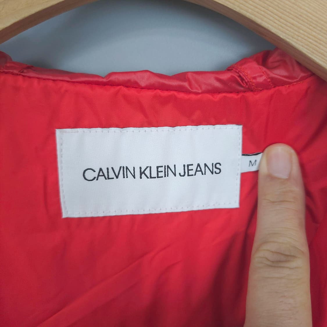 캘빈클라인 하프집업 아노락 바람막이 M 상품이미지7