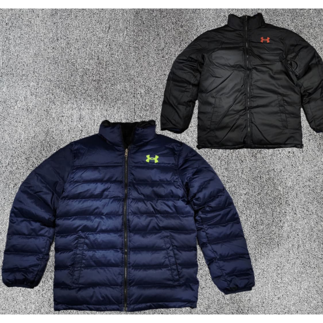 언더아머 양면 리버시블 덕다운 패딩 XL 상품이미지1