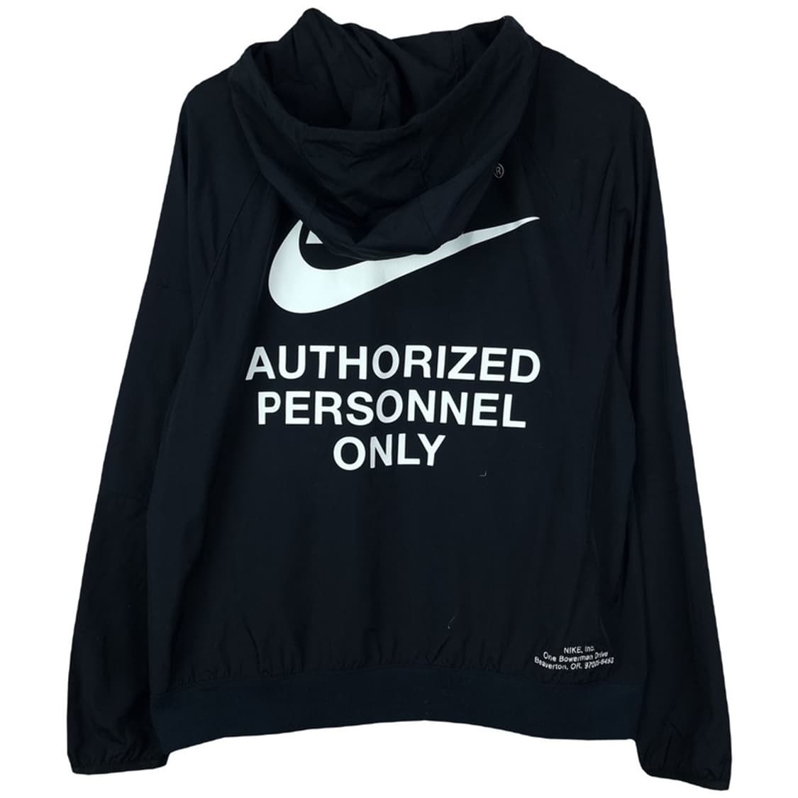 [NIKE] 나이키 프린팅 후드 바람막이 아노락 자켓 블랙 M16618 상품이미지3