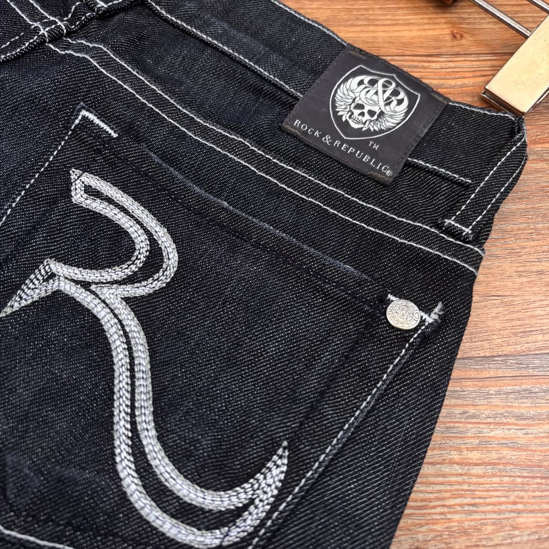 RR 락앤리퍼블릭 24 슬림 일자 청바지 스판 데님 미국 수입  상품이미지10