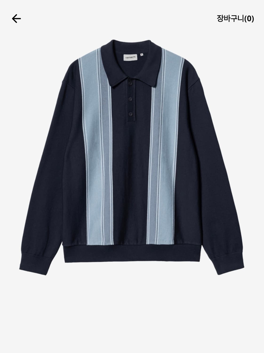 CARHARTT WIP 캔드릭스 폴로 니트[L] 상품이미지2