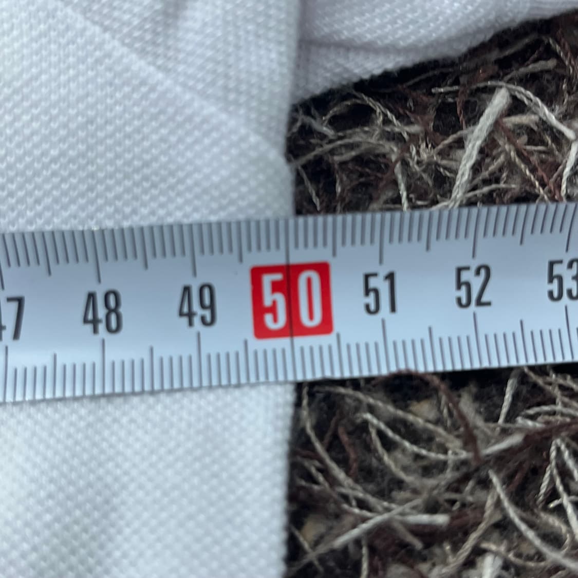 M 디젤 데님 카라 실버 로고 화이트 반팔 티셔츠 상품이미지7