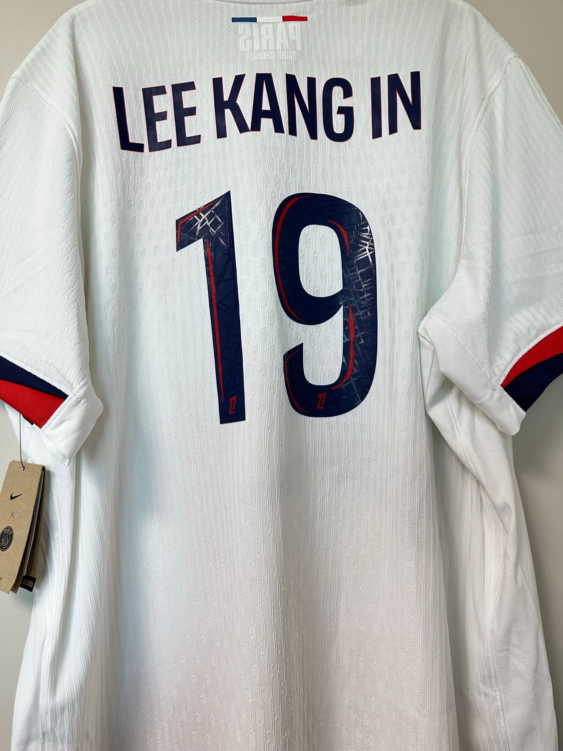 24/25 파리생제르맹 어웨이 어센틱 이강인 해외2XL 상품이미지1