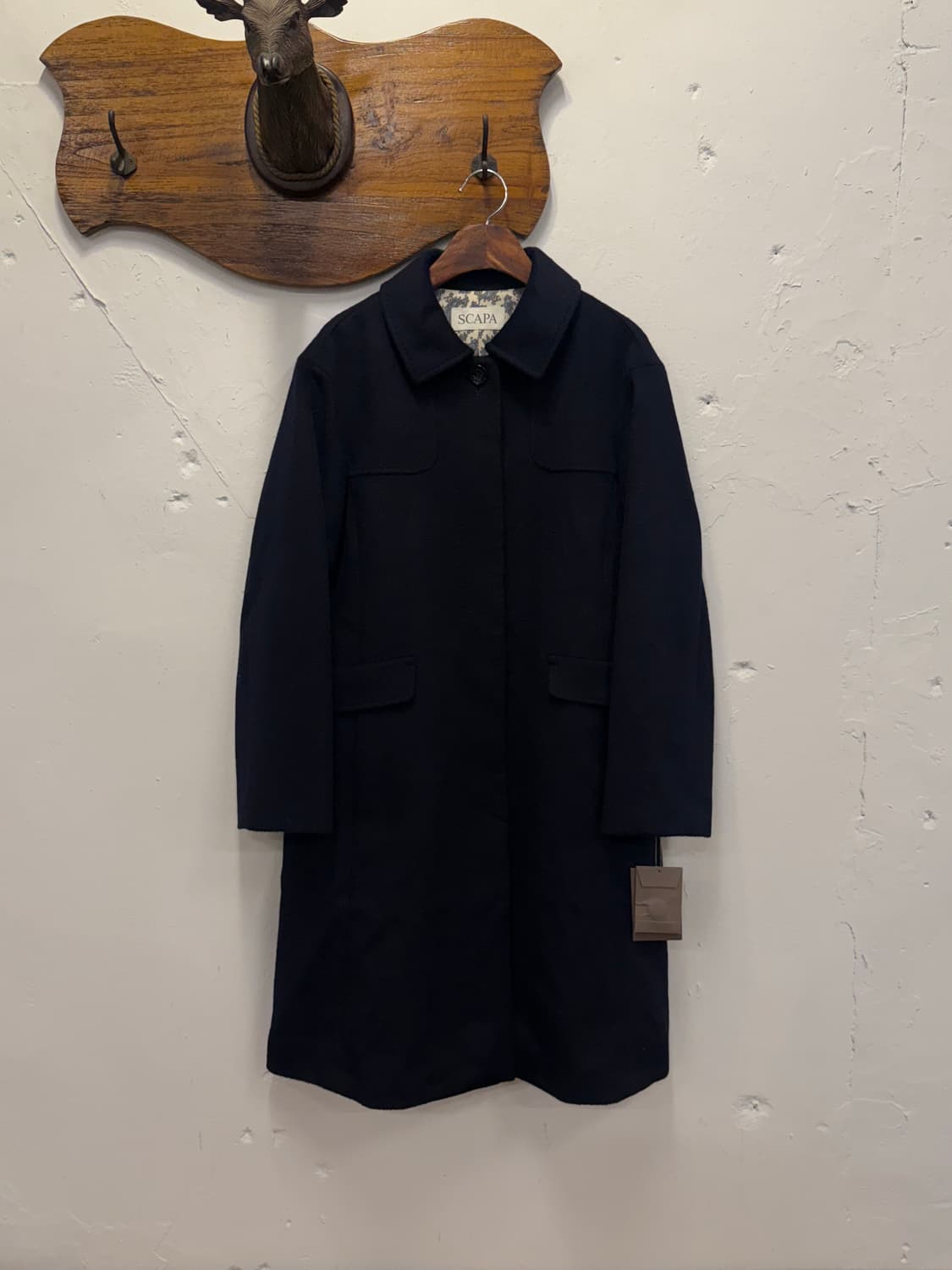 55) 새제품 SCAPA Angora Wool Coat 상품이미지2