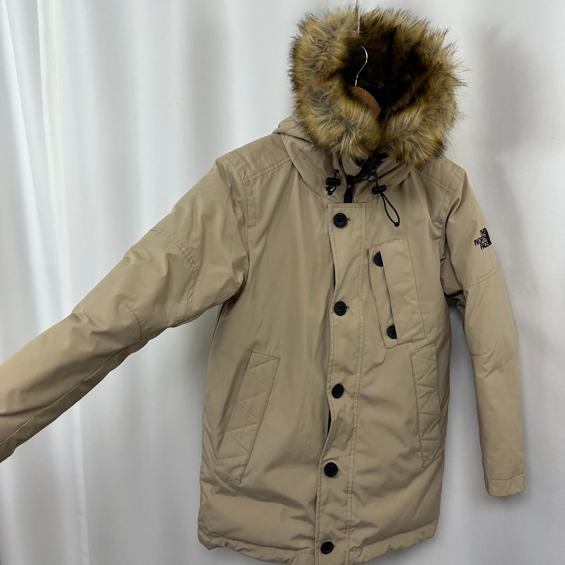   노스페이스 여자 거위털 솜빵빵 패딩 85 XS 상품이미지2