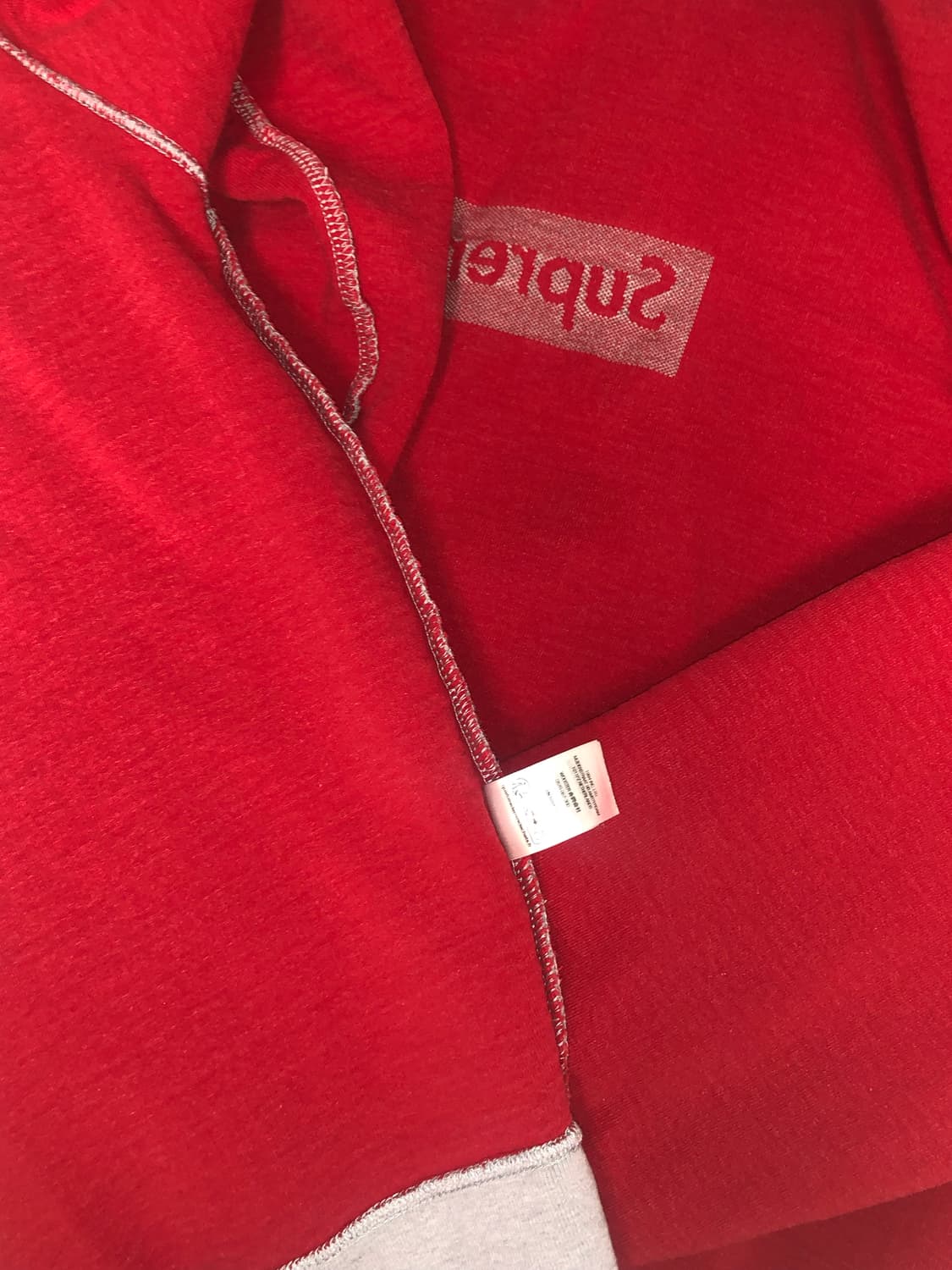 슈프림 인사이드아웃 후드 상품이미지8